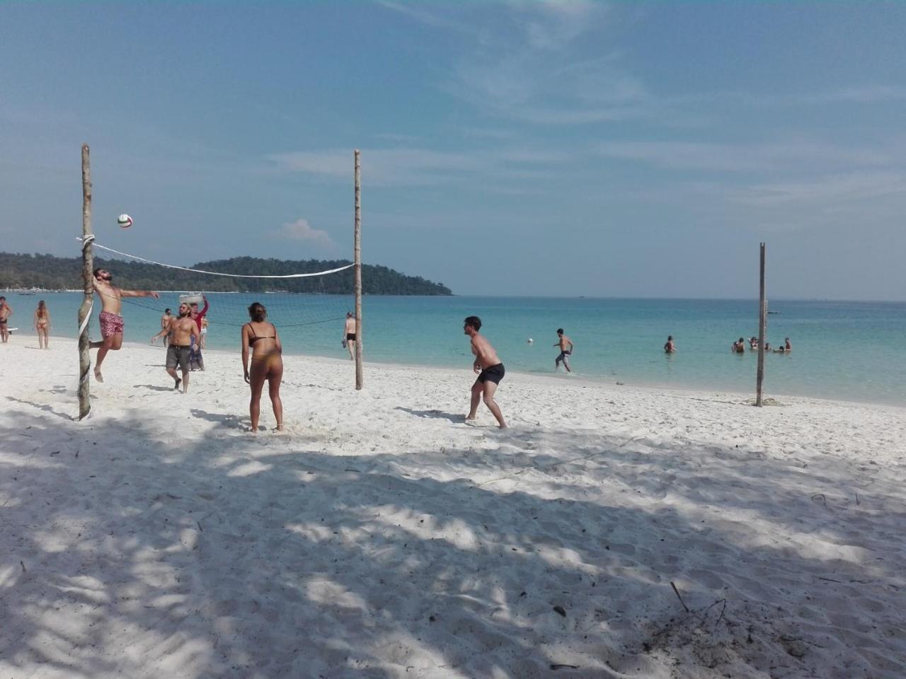 Sandbank Restaurant & Camping Koh Rong Kaoh Touch Luaran gambar