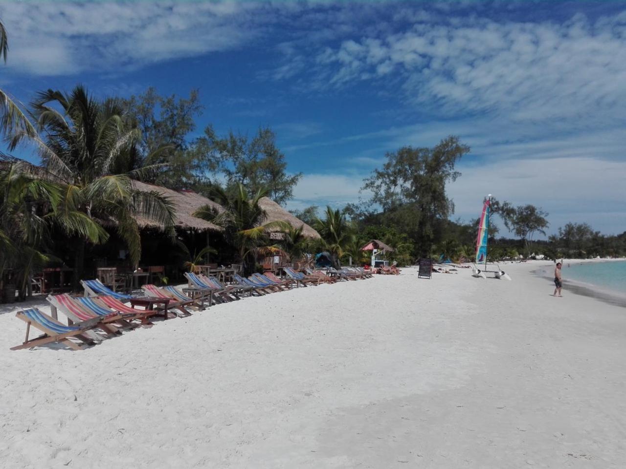Sandbank Restaurant & Camping Koh Rong Kaoh Touch Luaran gambar