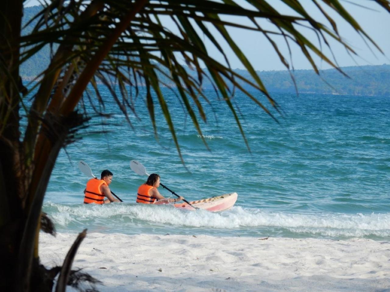 Sandbank Restaurant & Camping Koh Rong Kaoh Touch Luaran gambar