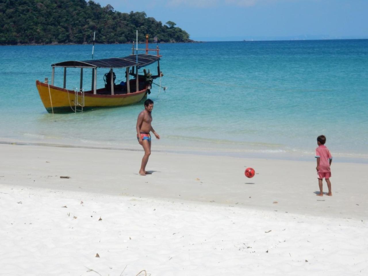 Sandbank Restaurant & Camping Koh Rong Kaoh Touch Luaran gambar