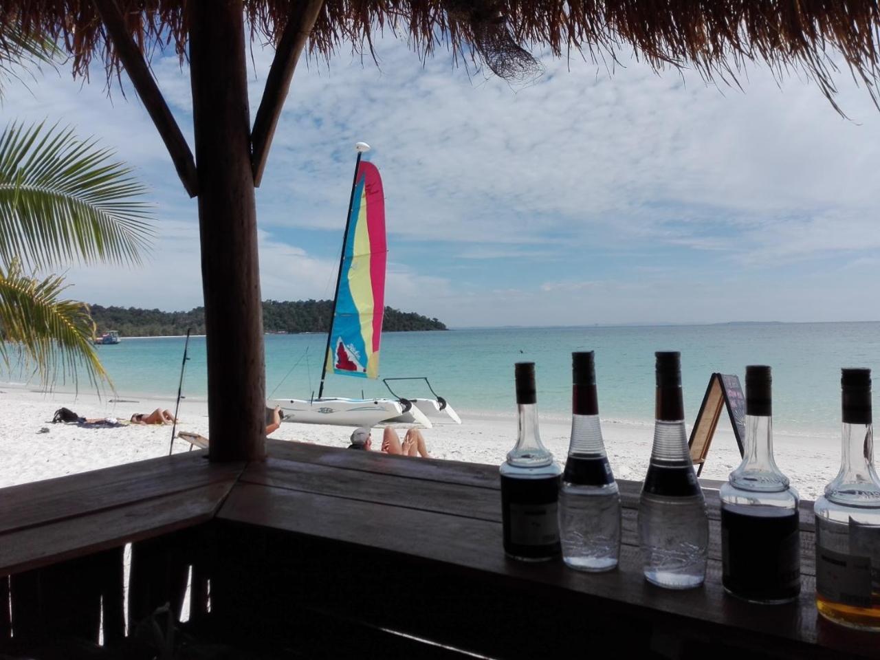 Sandbank Restaurant & Camping Koh Rong Kaoh Touch Luaran gambar