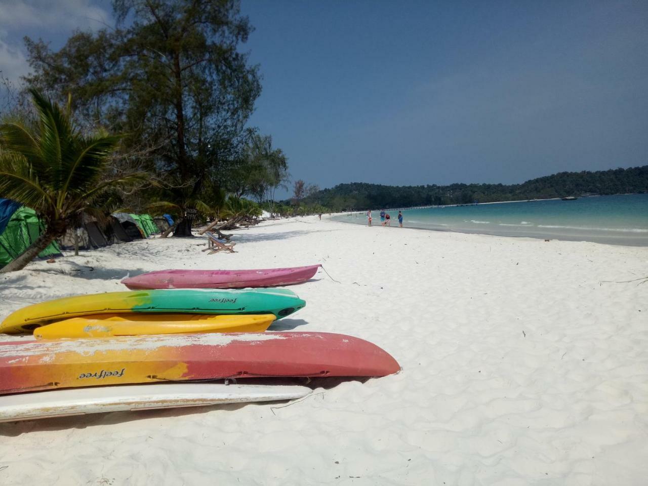 Sandbank Restaurant & Camping Koh Rong Kaoh Touch Luaran gambar