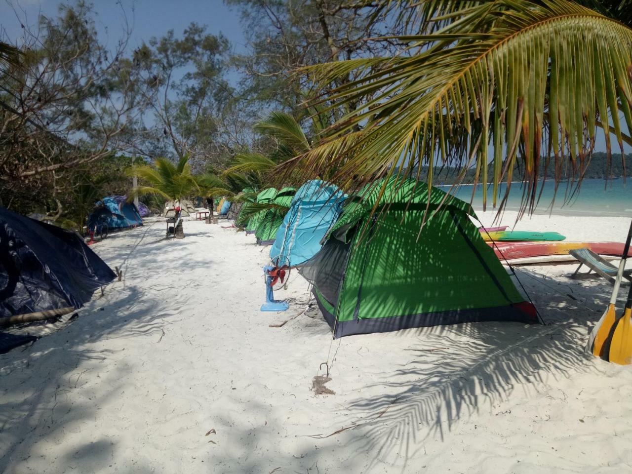 Sandbank Restaurant & Camping Koh Rong Kaoh Touch Luaran gambar