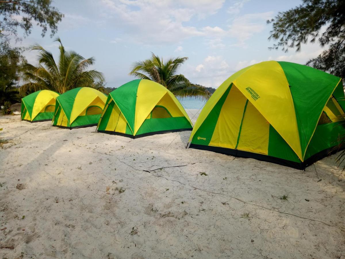 Sandbank Restaurant & Camping Koh Rong Kaoh Touch Luaran gambar